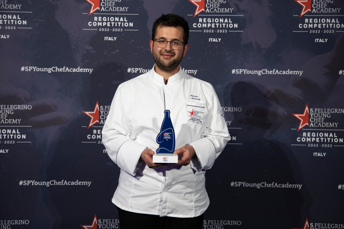 Giovani chef: S.Pellegrino premia Michele Antonelli